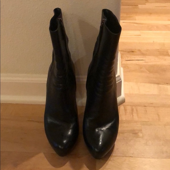 prada high heel boots